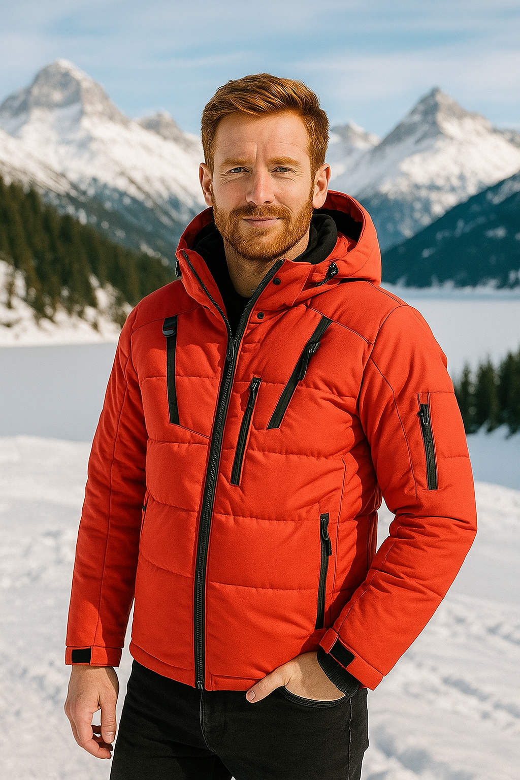 Luxuriöse Gefütterte Winterjacke – Warm, Stylisch & Unverzichtbar für den Winter